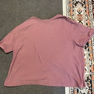 Pink Knitted T-Shirt